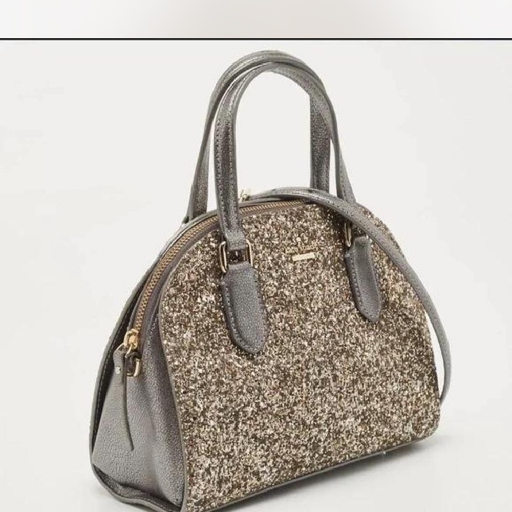 Kate Spade Gray Handbag/ Crossbody